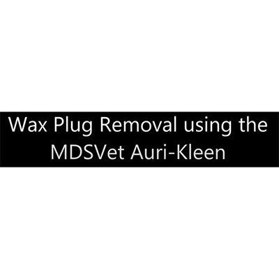 Wax Plug Removal