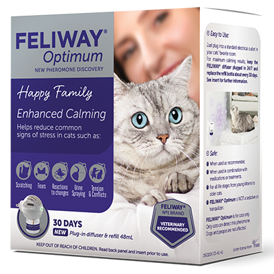 Feliway Optimum Happy Family Recharge 48ml